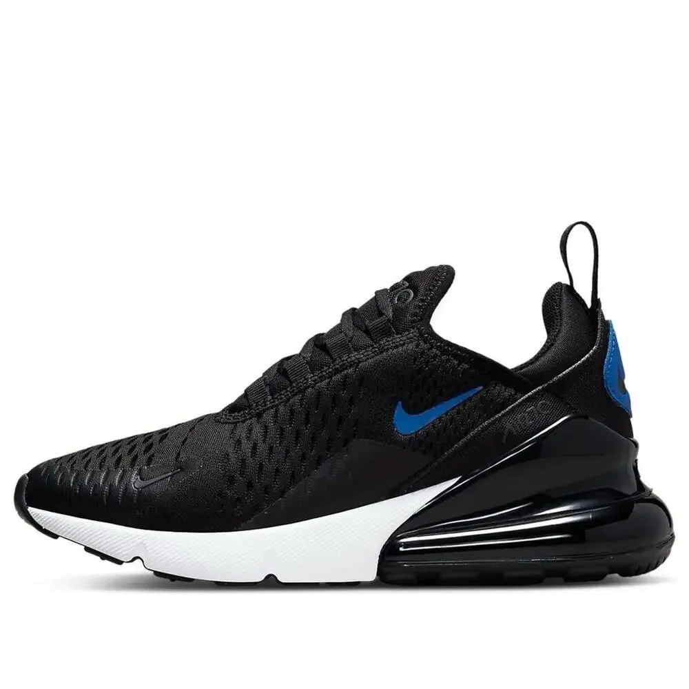 NEW Nike Air Max 270 GS Black Royal Blue DR7891-001 Size 5Y Women's Size 6.5